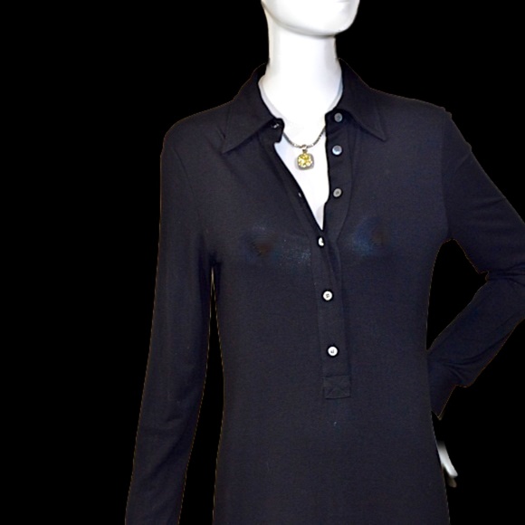 Black Shirt Lace Formal Dress Made in Italy ๐ฎ๐น - Picture 14 of 15